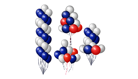 多彩逼真的气球矢量素材(EPS/AI/PNG)