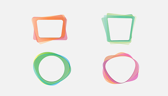 渐变边框矢量素材(EPS/AI/PNG)