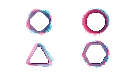 渐变边框矢量素材(EPS/AI/PNG)