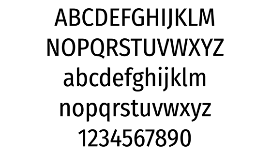 Fira Sans Condensed