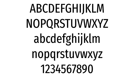 Fira Sans Extra Condensed