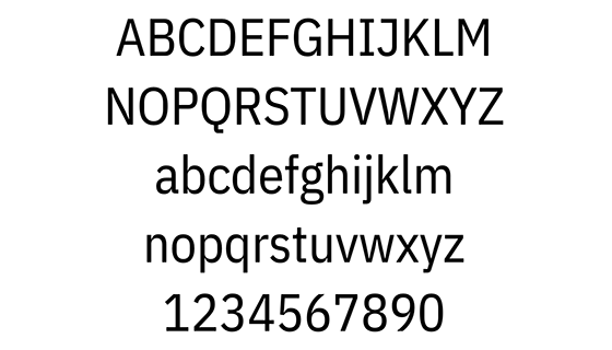 IBM Plex Sans Condensed