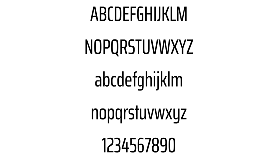 Saira Extra Condensed