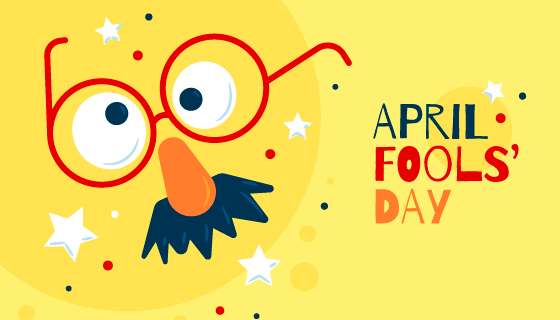 搞怪人物脸蛋设计愚人节矢量素材(AI/EPS)