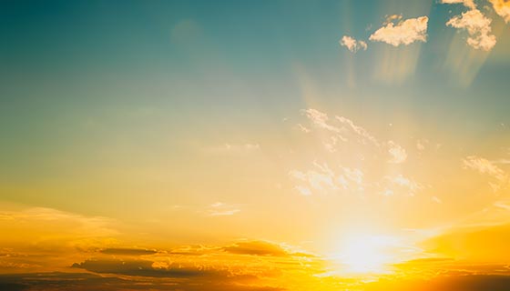 高清夏季日落天空图片素材(JPG)