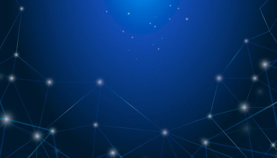 抽象蓝色科技背景矢量素材(EPS/AI)