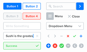 iOS7元素PSD源文件下载