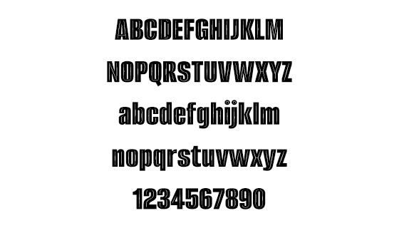 Alumni Sans Inline One