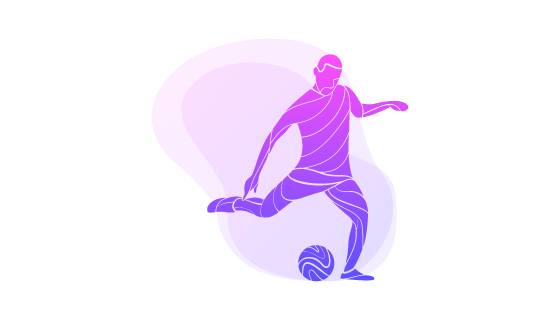 抽象足球运动员矢量素材(EPS/AI/SVG/PNG)