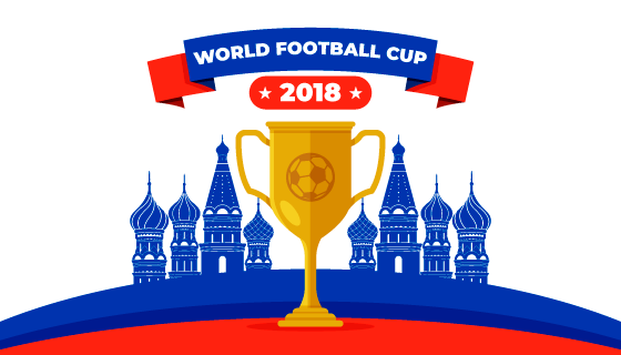 2018世界杯背景矢量素材(EPS/AI/免扣PNG)