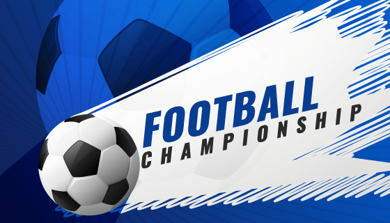 足球锦标赛比赛背景矢量素材(EPS)