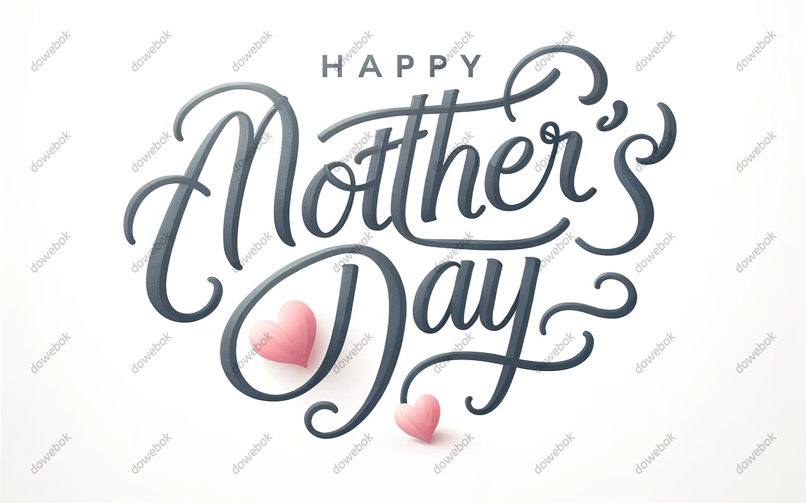 创意 happy mother’s day 字母母亲节背景图片素材(JPG)