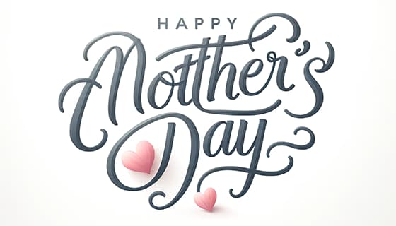 创意 happy mother’s day 字母母亲节背景图片素材(JPG)