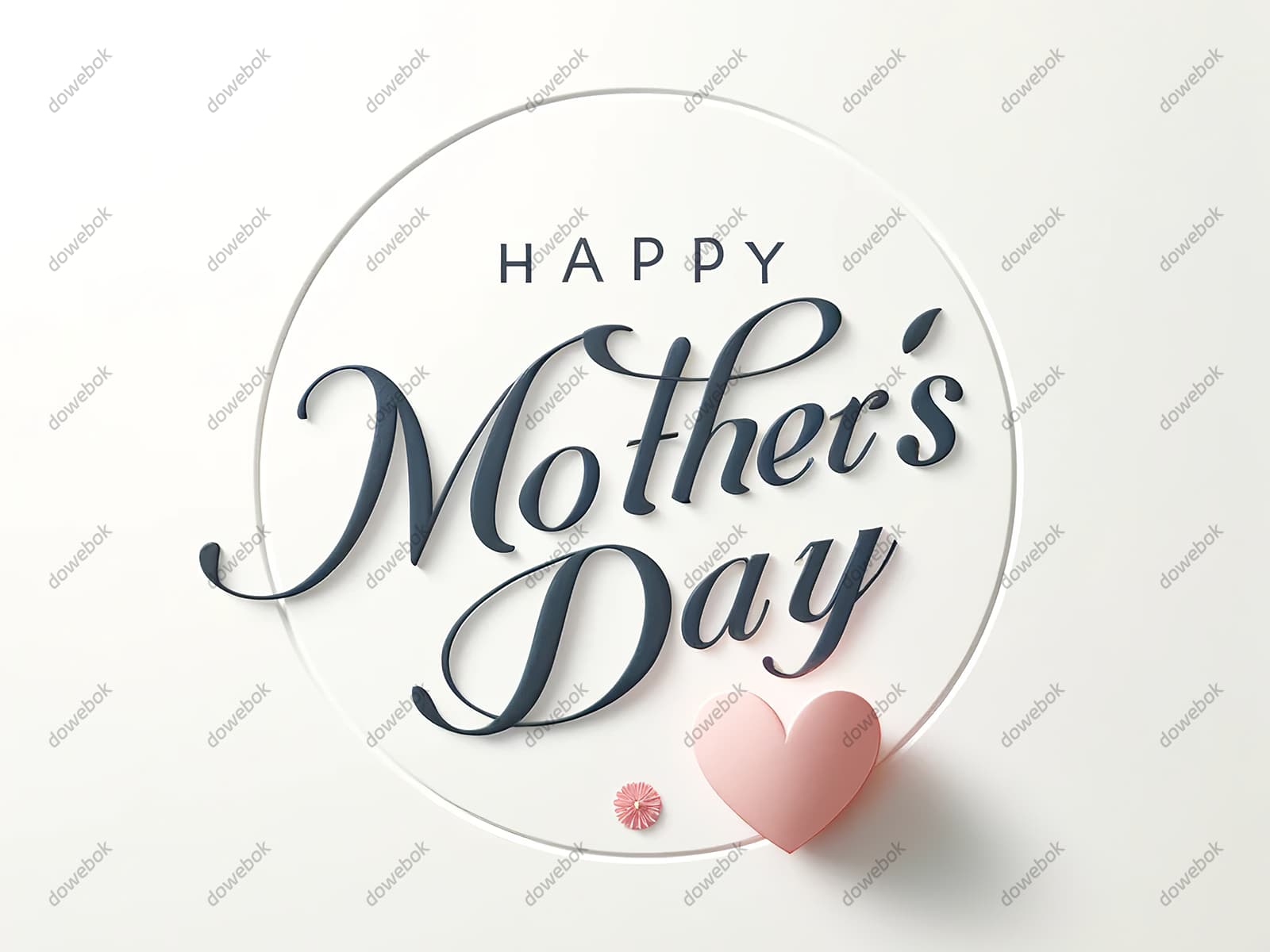 创意 happy mother’s day 字母母亲节背景图片素材(JPG)