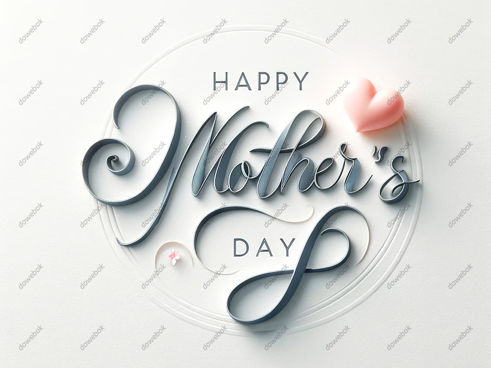 创意 happy mother’s day 字母母亲节背景图片素材(JPG)