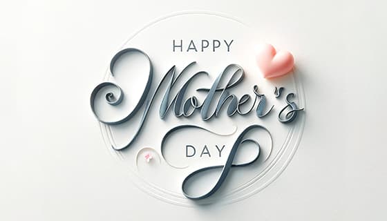 创意 happy mother’s day 字母母亲节背景图片素材(JPG)