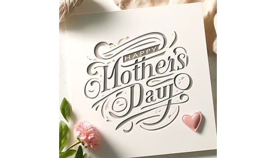 创意 happy mother’s day 字母母亲节背景图片素材(JPG)