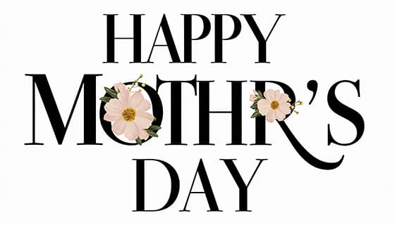 创意 happy mother’s day 字母母亲节背景图片素材(JPG)