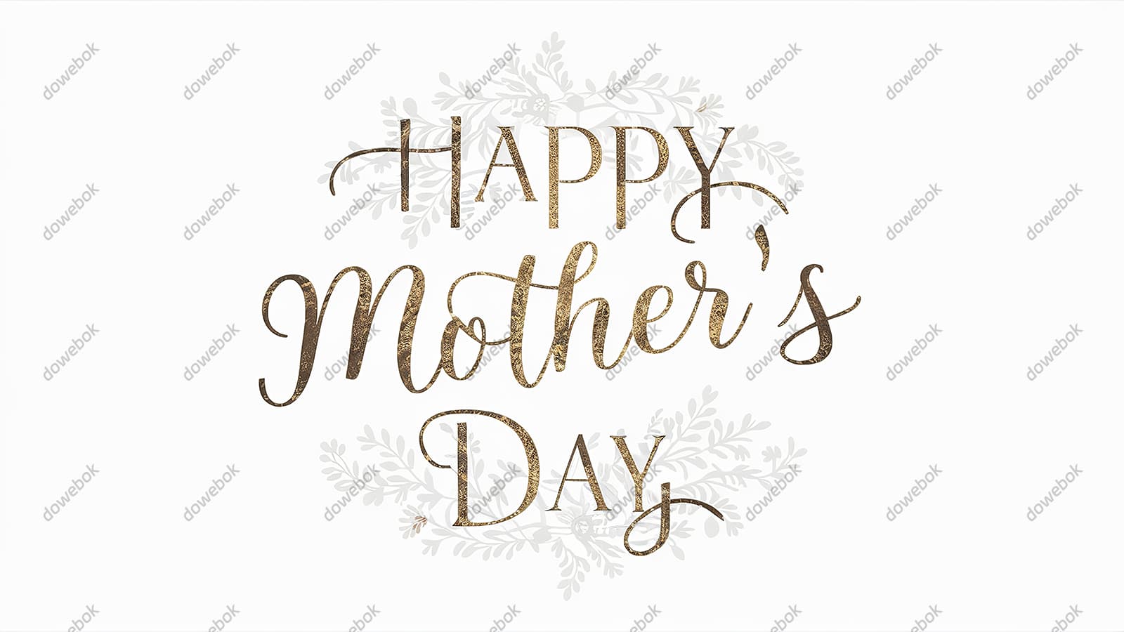 创意 happy mother’s day 字母母亲节背景图片素材(JPG)