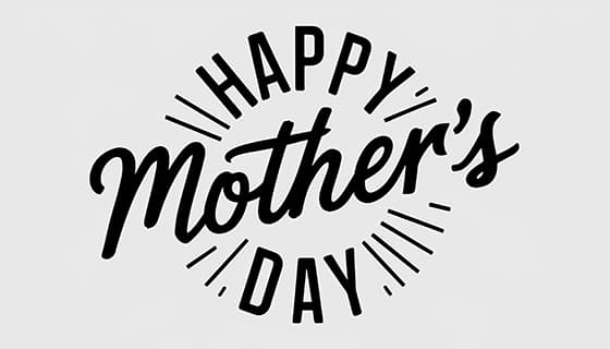 创意 happy mother’s day 字母母亲节背景图片素材(JPG)