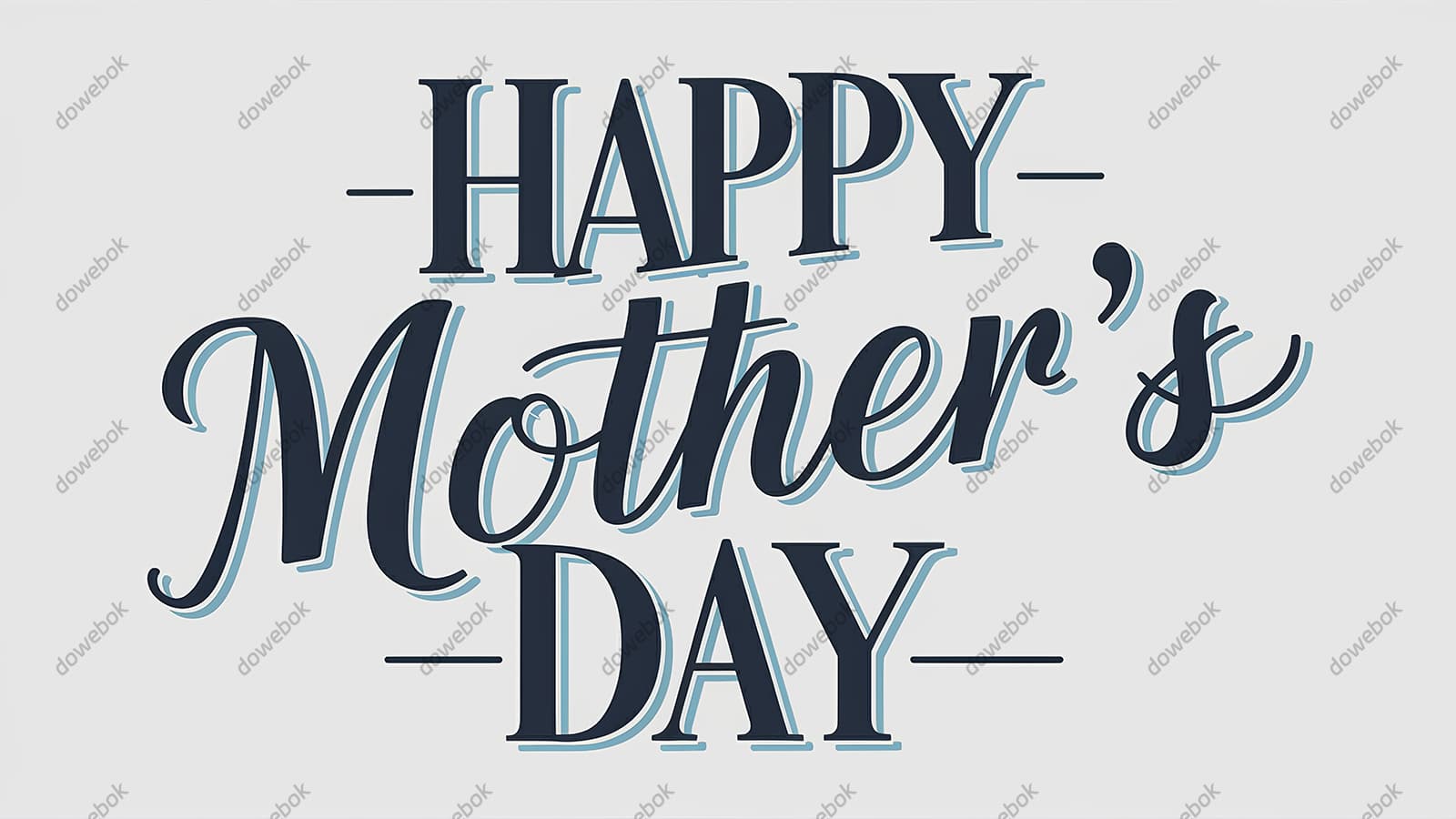 创意 happy mother’s day 字母母亲节背景图片素材(JPG)