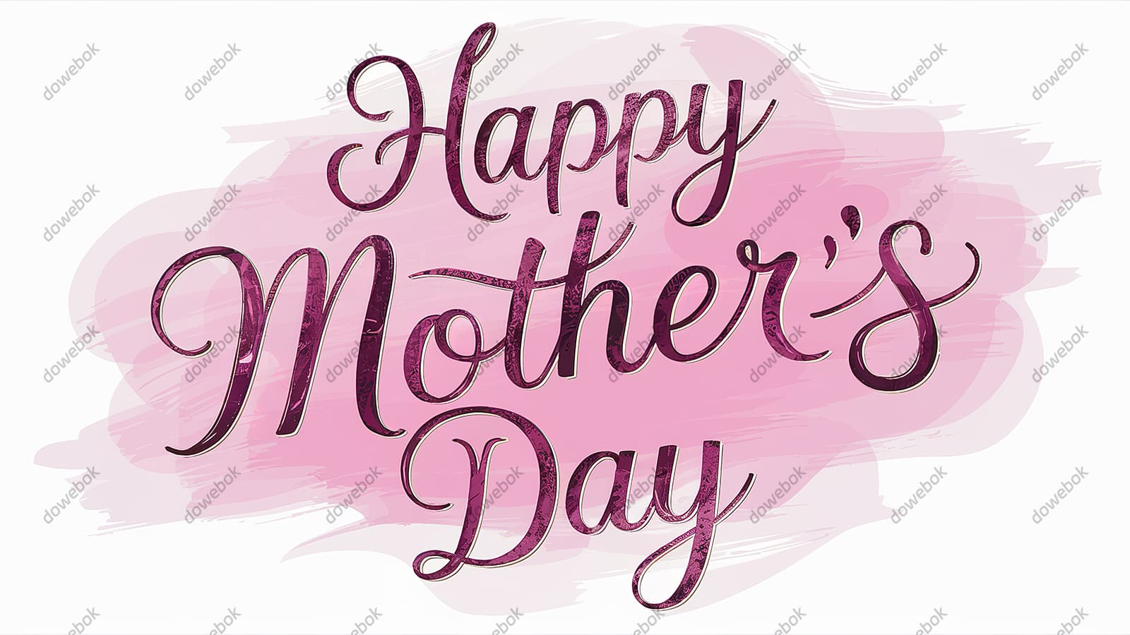 创意 happy mother’s day 字母母亲节背景图片素材(JPG)