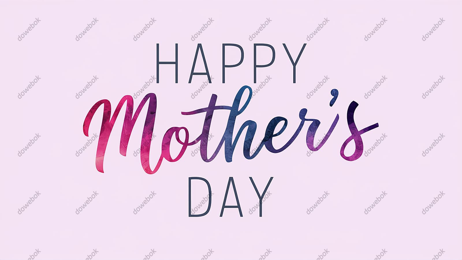 创意 happy mother’s day 字母母亲节背景图片素材(JPG)