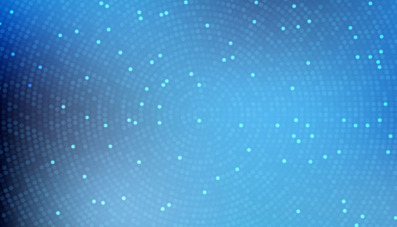 蓝色渐变半色调背景矢量素材(EPS)