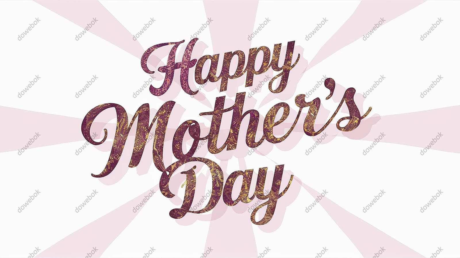 创意 happy mother’s day 字母母亲节背景图片素材(JPG)