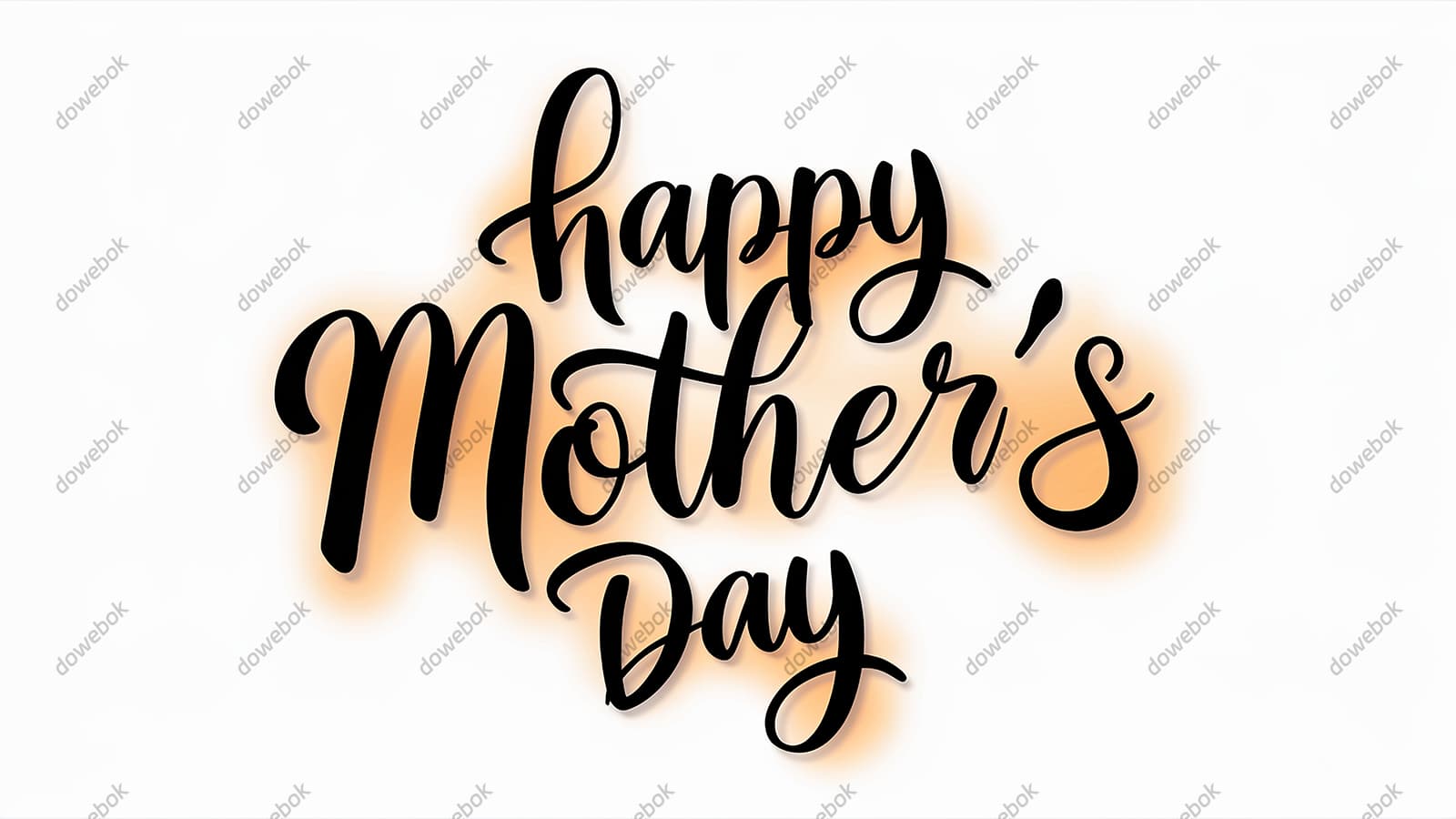 创意 happy mother’s day 字母母亲节背景图片素材(JPG)