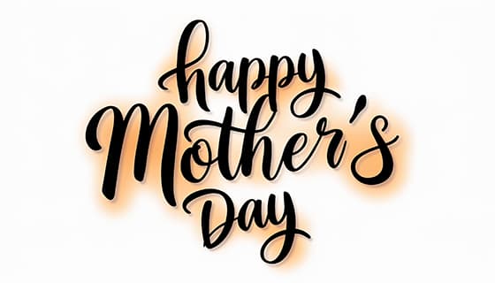 创意 happy mother’s day 字母母亲节背景图片素材(JPG)