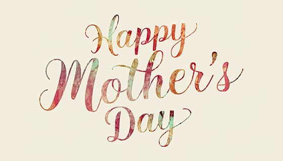 创意 happy mother’s day 字母母亲节背景图片素材(JPG)
