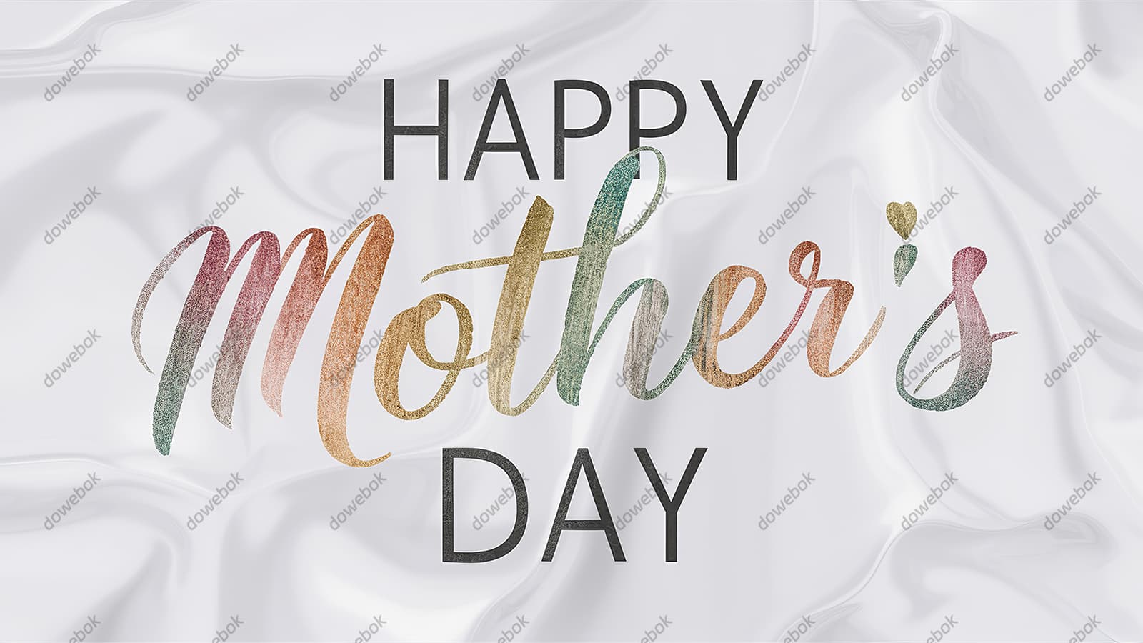 创意 happy mother’s day 字母母亲节背景图片素材(JPG)