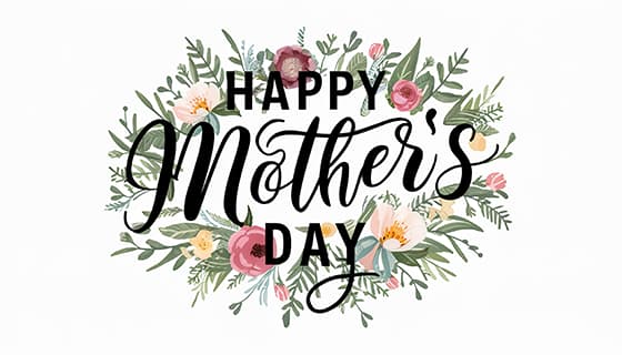创意 happy mother’s day 字母母亲节背景图片素材(JPG)