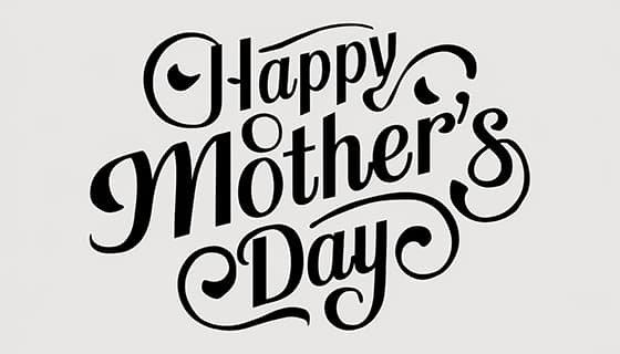 创意 happy mother’s day 字母母亲节背景图片素材(JPG)