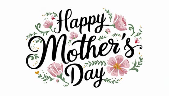 创意 happy mother’s day 字母母亲节背景图片素材(JPG)