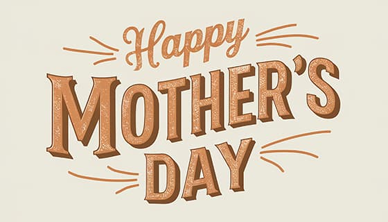 创意 happy mother’s day 字母母亲节背景图片素材(JPG)