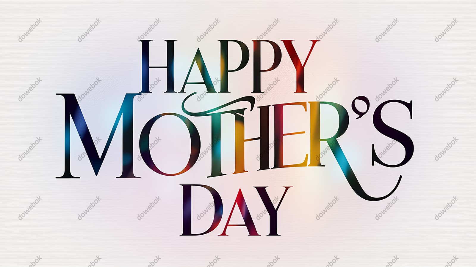 创意 happy mother’s day 字母母亲节背景图片素材(JPG)