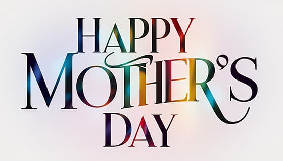 创意 happy mother’s day 字母母亲节背景图片素材(JPG)
