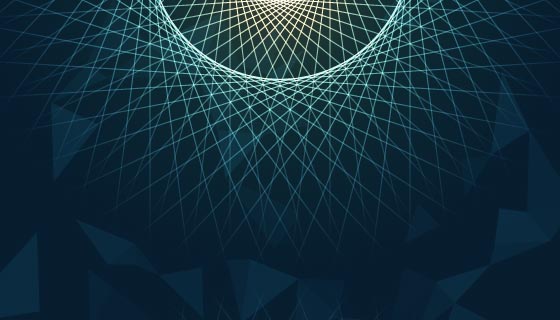 线条设计的抽象背景矢量素材(EPS)