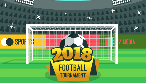 2018世界杯背景矢量素材(EPS/AI)