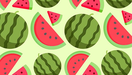 红红的甜甜的西瓜图片素材(JPG)