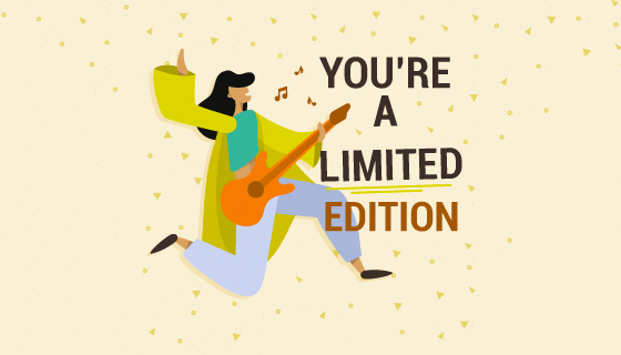 卡通人物和励志名言设计矢量素材(EPS/AI/PNG)