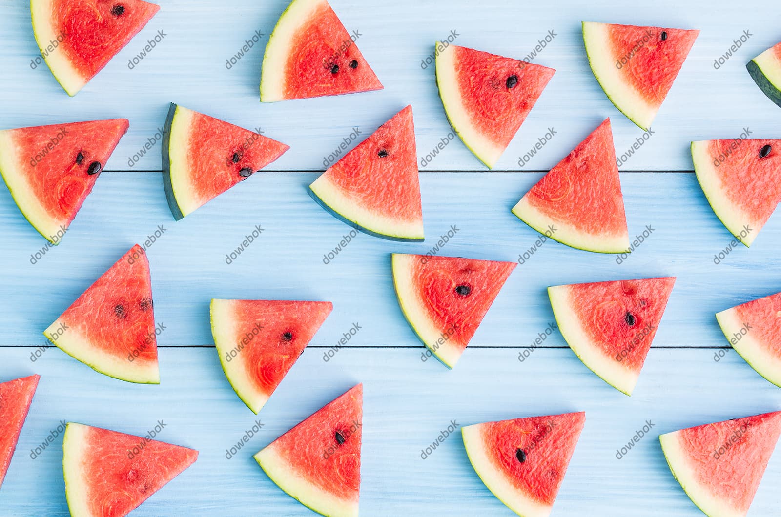 鲜红香甜的西瓜图片素材(JPG)