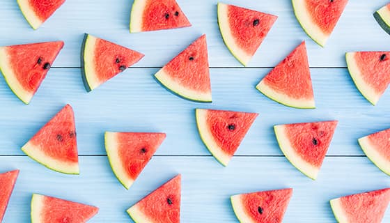 鲜红香甜的西瓜图片素材(JPG)