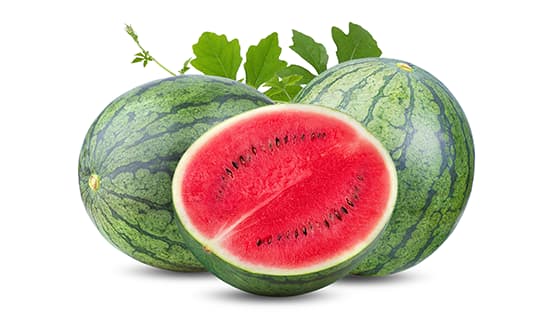 逼真美味的西瓜图片素材(PSD)