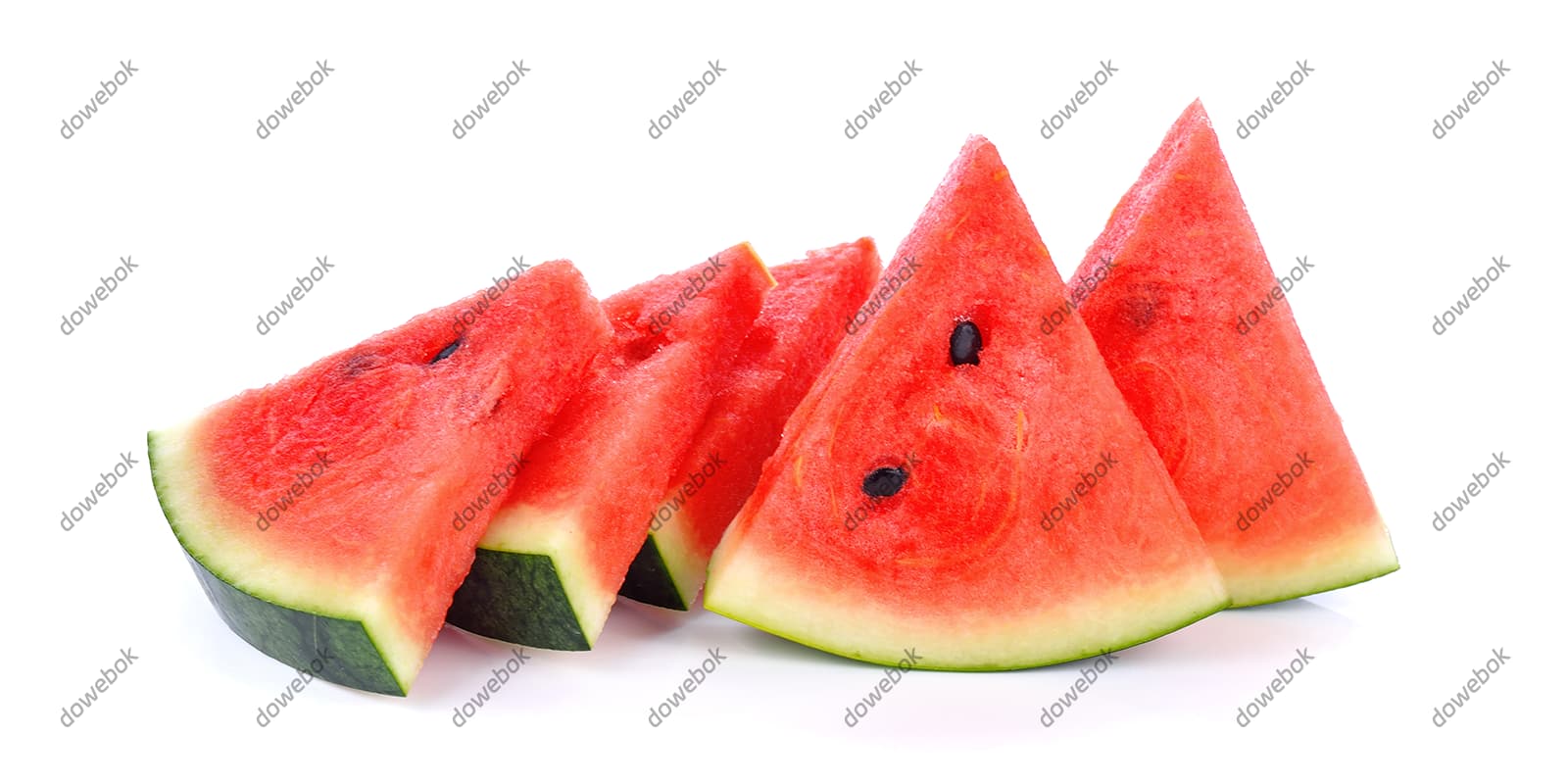 切好的美味西瓜片素材(JPG)