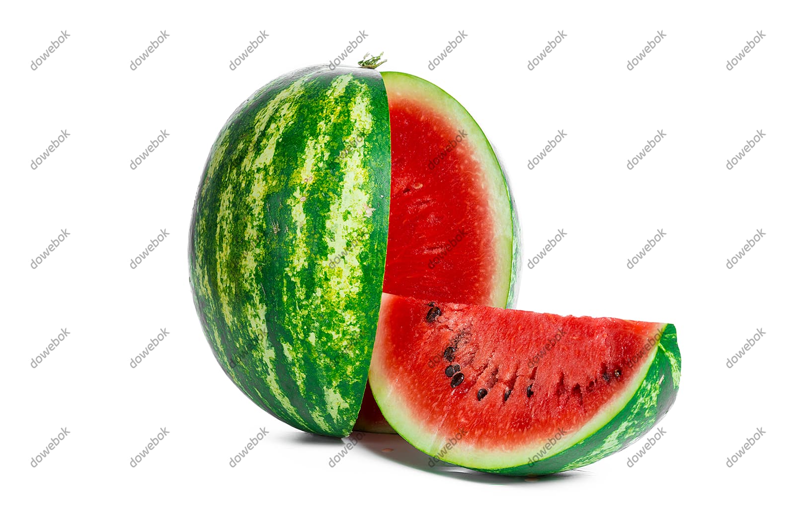 新鲜美味的西瓜图片素材(JPG)