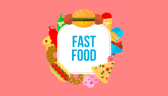 美味的食物矢量素材(EPS/AI/PNG)