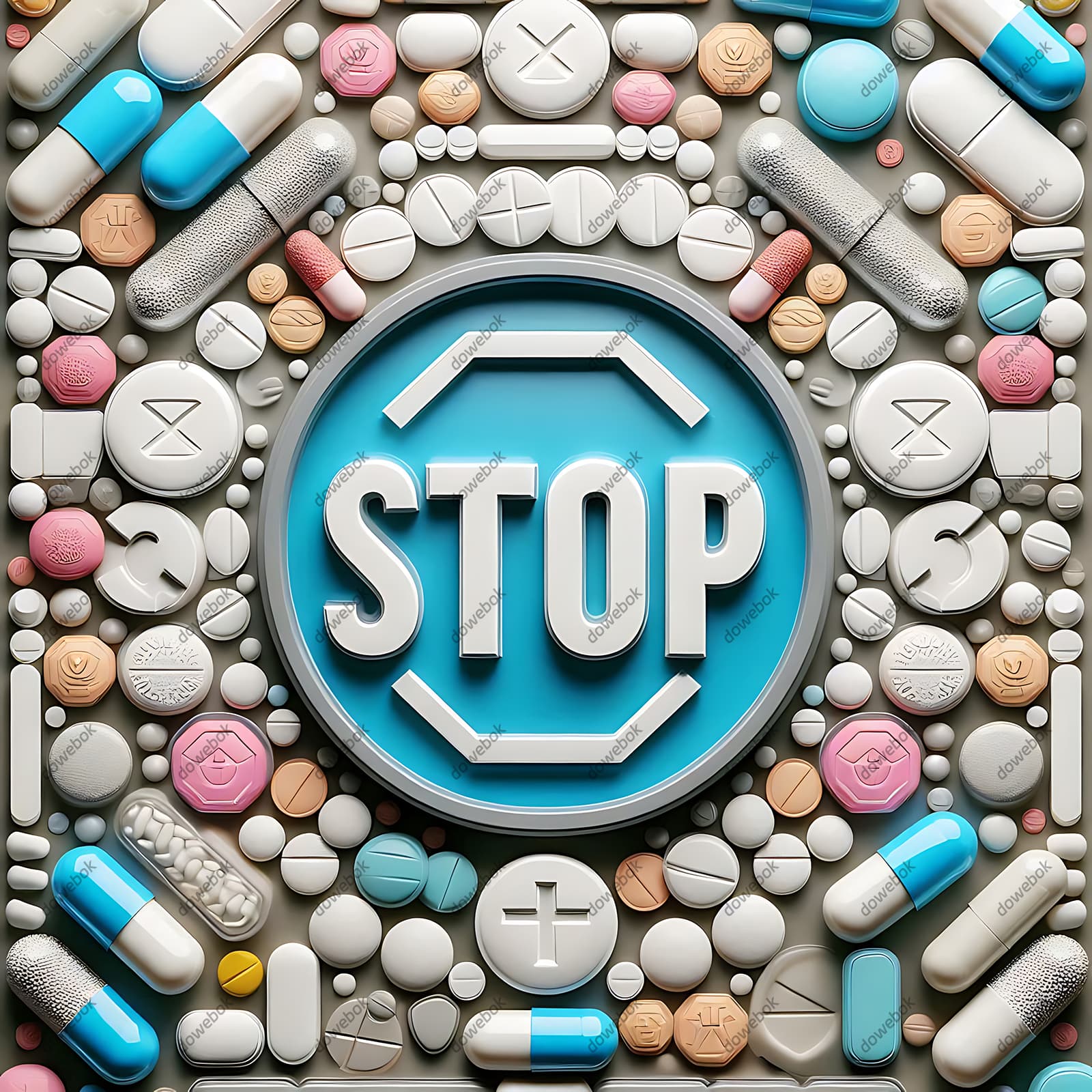 各种各样的药品和胶囊设计禁毒图片素材(JPG)